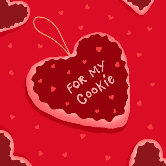 "For my Cookie" love card